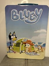 Bluey with Handle EMPTY Collectable Tin Container picture