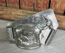 Vintage E. Sommet Donkey Chocolate Mold 1979 Dolphin Logo France (*33) picture