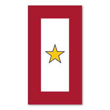 Gold Star Service Flag  Magnet picture