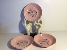 TAYLOR-SMITH-TAYLOR “ Dwarf Pine” Bowls 6.5” -Set of 3~Vintage 1950’s~NICE picture