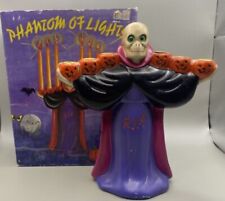 Vintage Russ Berrie Ceramic Phantom Of Lights Candelabra Halloween New picture