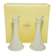 Lenox Pair of Candlesticks Cherish NEW in BOX & COA picture