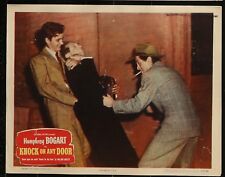 KNOCK ON ANY DOOR Humphrey Bogart 1949 RARE MOVIE Lobby Card 11 x 14 Poster picture