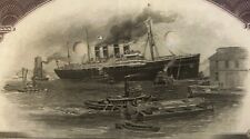 Antique 1910s Titanic International Mercantile Marine Stock Certificate Purple 1 picture