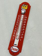 12in Esso  Boy Porcelain Thermometer SIGN Mobil Oil Gas Gasoline picture