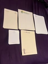 Letterhead 60 Sheets Of Vintage Hotel Stationery Lot Rare picture