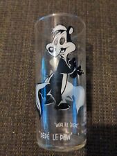 1973 Pepsi Collector Series Warner Bros. Glass Vintage Pepe Le Pew Tumbler picture