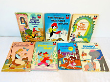 Children's Book Lot 7 VNTG DISNEY'S WONDERFUL WORLD OF READING HC VG W/1st Ed's picture