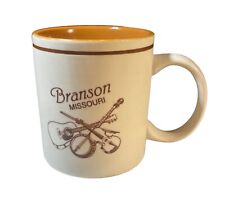 Vintage Branson Missouri Coffee Mug Guitar Banjo Fiddle 10 Ounces picture
