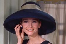 Audrey Hepburn in Big Hat - Breakfast at Tiffany's - 4 x 6 Photo Print picture