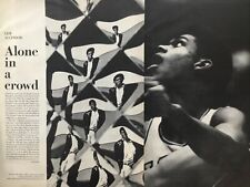 1967 Lew Alcindor aka Kareem Abdul-Jabbar VINTAGE ￼4-Page Magazine Article UCLA picture