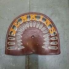 JENKINS Cast Iron Vintage Reproduction Tractor Seat picture