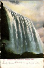 Postcard American Falls From Below Niagara Falls POSTED 1907 picture