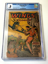 Wings Comics #104 1949 Fiction House Comic Book GGA Bob Lubbers CGC 0.5 PR picture