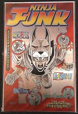 Rare Ninja Funk Issue #4 Textured METAL Cover Shonen Jump Homage Variant NM/M picture