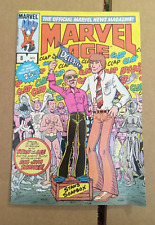 Marvel news Magazine Marvel Age Vol. 1 #8 featuring Stan Lee picture