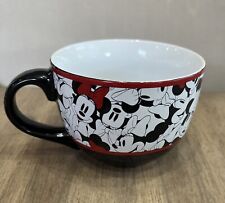 Disney Vintage Minnie Mouse Jumbo Soup Mug 24 Oz Black/white/red picture