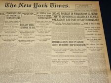 1922 APRIL 3 NEW YORK TIMES - $60,000 ROBBERY AT HOME OF A. R. SHATTUCK- NT 8574 picture