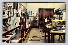 Hannibal MO-Missouri, Interior, Mark Twain Museum, Vintage Postcard picture
