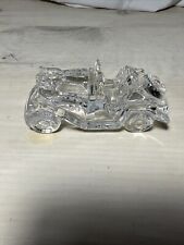 Vintage Crystal Car Roadster 4.5x2.25x1.75”T Figurine picture