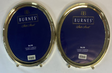 Burnes State Street Lacquered 8x10 Oval Footed Picture Frame Two Frames Included picture