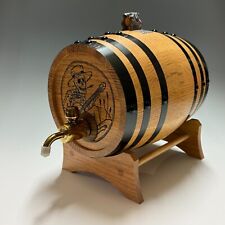 *RARE* Burton Snowboards Wood Whisky Barrel Holiday Gift anon CHANNEL ISLAND picture