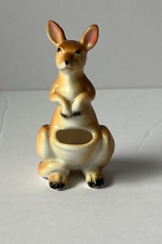 Vintage Kangaroo Ceramic Porcelain Miniature - Bone China, Japan picture