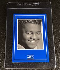 Fats Domino Card 1991 Face To Face Game Canada Games Rock And Roll Music Piano picture