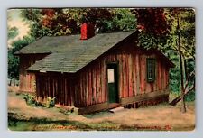 Philadelphia PA-Pennsylvania, General Grant's Log Cabin Vintage c1913 Postcard picture