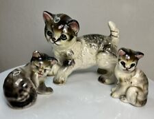 Vintage Royal Japan Striped Tabby Cats (3) picture