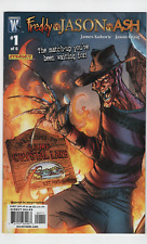 Freddy vs Jason vs Ash #1 J Scott Campbell Variant 2008 Wildstorm Horror Comic picture
