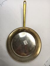 9½ Inch Vintage Copper Douro Professional B&M Made In Korea Skillet Brass Handle picture