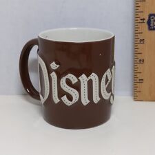 Disneyland Est 1955 Embossed Brown Mug All That Come To This Happy Place Welcome picture