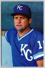 Sports~Dick Howser~MLB Kansas City Royals~Shortstop~Coach & Manager~Vintage PC picture