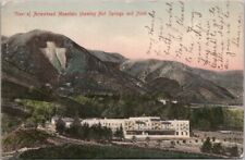 1906 ARROWHEAD HOT SPRINGS California Hand-Colored Postcard *Writing on Front picture