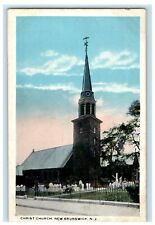 c1920's Christ Church New Brunswick New Jersey NJ Unposted Vintage Postcard picture