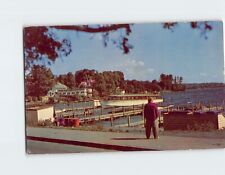 Postcard Boat Landing Lake George New York USA picture