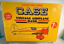 1992 Spec Cast Case Travel Air Model R Mystery Ship Vintage Airplane Bank 1:32 picture