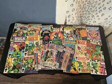 **VINTAGE MIXED LOT (40) THE AVENGERS, SPIDER MAN, THE HULK  GREAT COND COPPER** picture