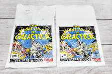 Vintage 1979 Universal Studios Battlestar Galactica Tour Bag Set of 2 picture