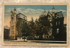Philadelphia PA University Hospital South 34th Spruce St. Post Card, Posted 1917 picture