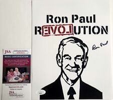Ron Paul Autograph 8x10 Signed 'Revolution' Photo USA JSA COA picture