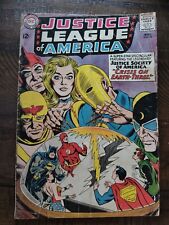 JUSTICE LEAGUE OF AMERICA #29 KEY: 1ST APP OF CRIME SYNDICATE, SA STARMAN 1964 picture