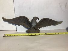 Vintage 19” Brass Bronze Decorative American Eagle picture