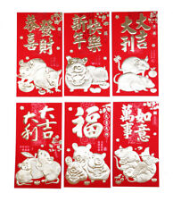 36PCS Thick Lucky Money Envelopes Hong Bao Red Packet for Chinese Rat Lunar New picture