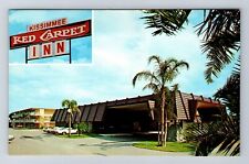 Kissimmee FL-Florida, Kissimmee Red Carpet Inn, Advertisment, Vintage Postcard picture