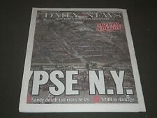 2012 OCTOBER 31 NEW YORK DAILY NEWS - APOCALYPSE N.Y. - NP 2544 picture