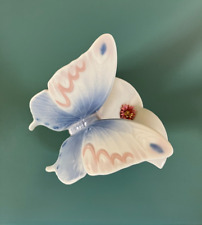 Retired LLadro Morning Calm Butterfly Spain Figurine 6589 FLOWER DAMAGED picture
