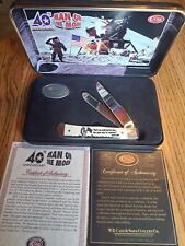 Case Trapper 6254 SS Man On The Moon LIMITED EDITION 2 Blade Pocket Knife picture