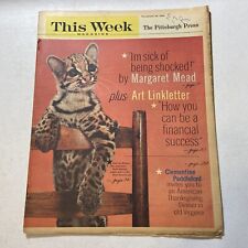 THIS WEEK Magazine - November 20, 1960 - Art Linkletter, Margaret Mead, Japan picture